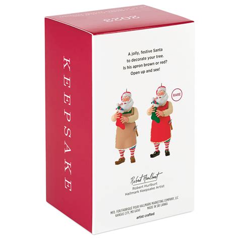 Toymaker Santa Surprise Hallmark Christmas Ornament Hooked On