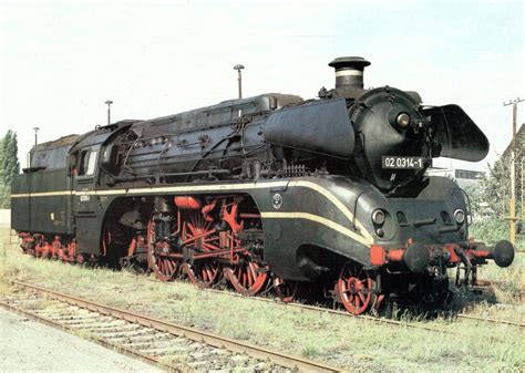 DR Baureihe 18 3 314 02 0314 1 Steam Locomotive Vintage Train Train