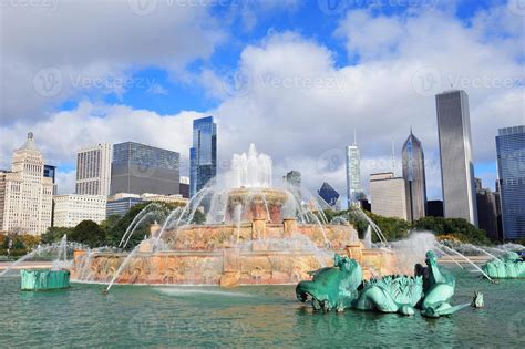 Chicago Fountain Stock Photos, Images and Backgrounds for Free Download