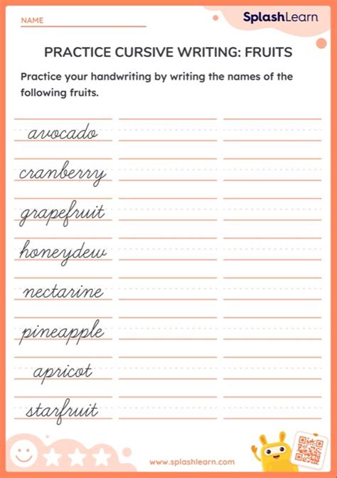 Cursive Writing Worksheets For 5th Graders Online Worksheets Library