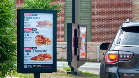 Kfc Drive Thru Menu