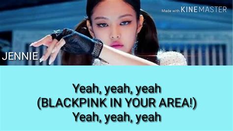 Blackpink Kill This Love Easy Lyrics Youtube