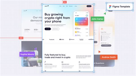 Web3 X Crypto And Web3 Figma Template Free Figma Resource Figma