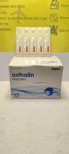 Asthalin Respules Salbutamol At Rs 80 Asthma Inhaler In Nagpur ID