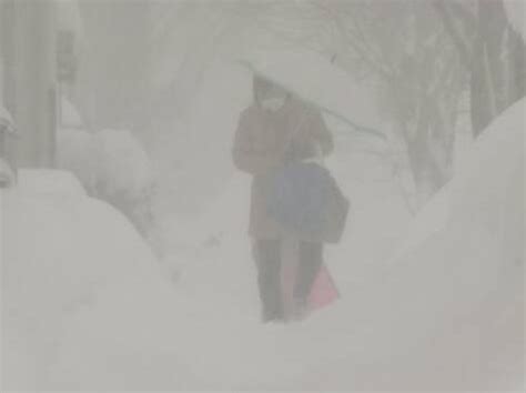 日本新潟及北陸地區受暴風雪吹襲 造成至少1死76傷 大視野