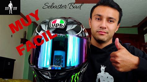 Tutorial Como Quitar La Visera De Tu Casco Muy F Cil Sebaster