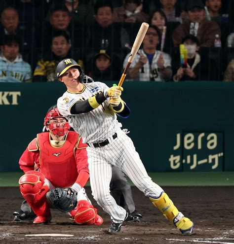 阪神 森下が今季チーム甲子園1号 6点ビハインドの四回に意地の3号ソロ ライブドアニュース