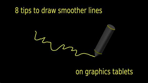 Krita 8 Tips Drawing Smooth Lines Youtube