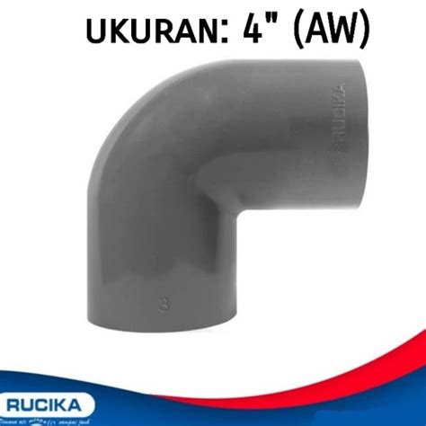 Jual Keni 4 Inch AW RUCIKA Elbow Knee Kenie L Knie 4 Inch Kota