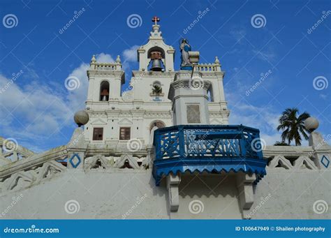 Our Lady of the Immaculate Conception Church Goa, Goa Stock Image ...