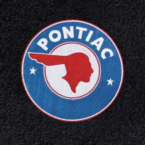 Pontiac Logo Floor Mats Partcatalog Com