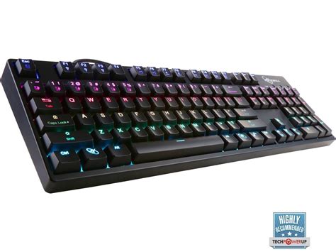 Rosewill Mechanical Gaming Keyboard Cherry Rgb Brown Backlit Rgb Led