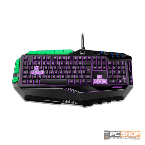 Teclado Gamer Multilaser Warrior Led Cores Usb Tc Pcshop Inform Tica