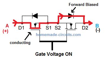 Bidirectional Switch Homemade Circuit Projects