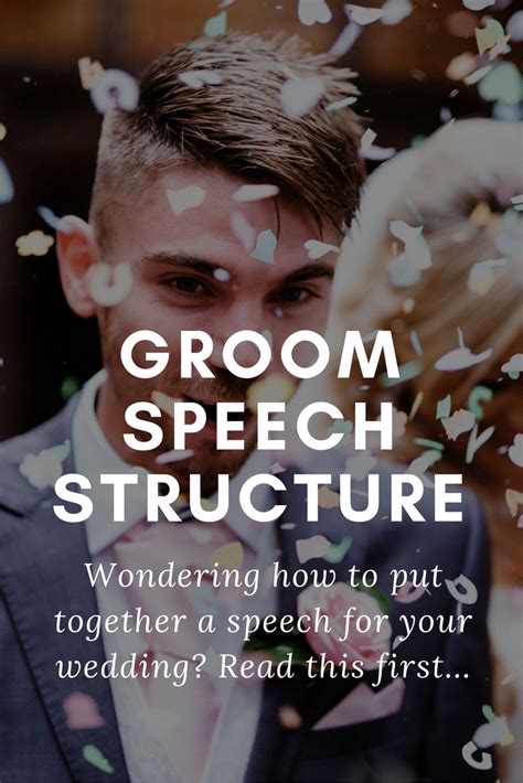 Groom Speech Structure Wondering How To Put Together A Speech For Your