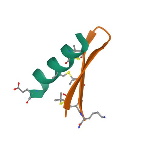 Rcsb Pdb Fb De Novo Designed And Disulfide Bridged Peptide