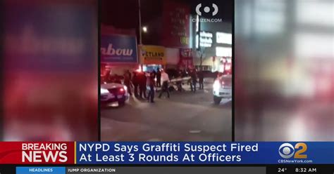 Nypd Bronx Graffiti Suspect Shot By Police After Opening Fire On