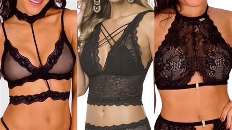 6 modelos de sutiã de renda preto que você vai amar Le Lingerie