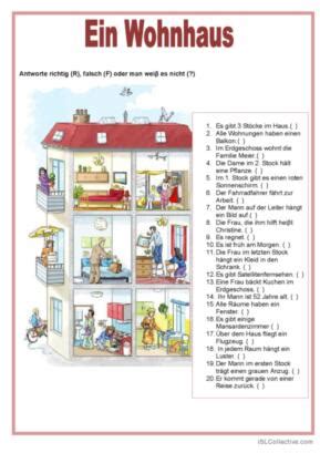 16 Zuhause Beschreibung Schreib Praxis Deutsch DAF Arbeits