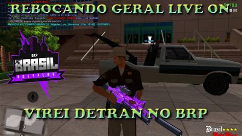 VIREI DETRAN NO BRP JOGANDO GTA SAMP RP NOVO SERVIDOR GTA BRP SAMP