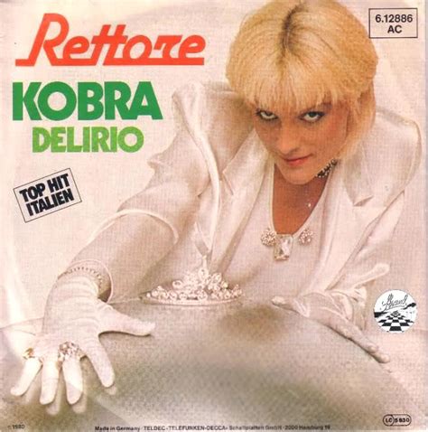 Donatella Rettore Splendido Splendente Kobra