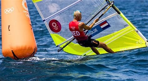 Kiran Badloe Ned In The Mens Rsx On Tokyo 2020 Olympic Sailing