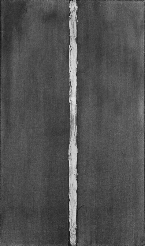 1 Barnett Newman, Onement I, 1948, oil on canvas and masking tape ...