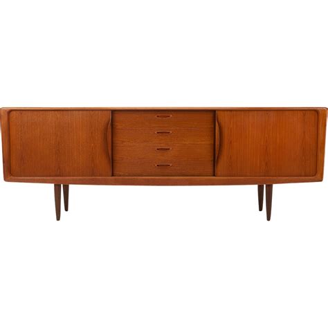 Enfilade Scandinave Vintage En Teck Par Henry W Klein Pour Bramin