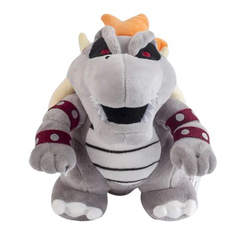 Super Mario Bros Dry Bowser Bones Koopa Stuffed Plush Doll Baby Toys