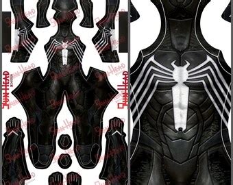 Spectacular Spider Man Symbiote Pattern V2 Etsy