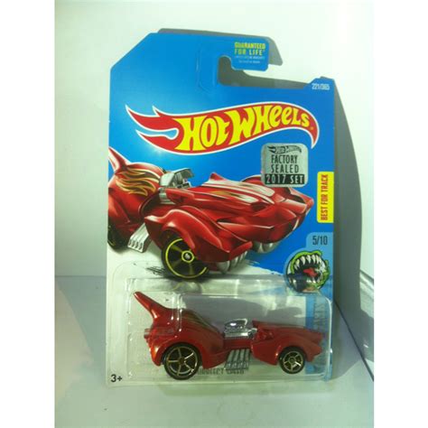 Hot Wheels Street Beasts Mini Collection Purrfect Speed Pearl Red FS By MATTEL