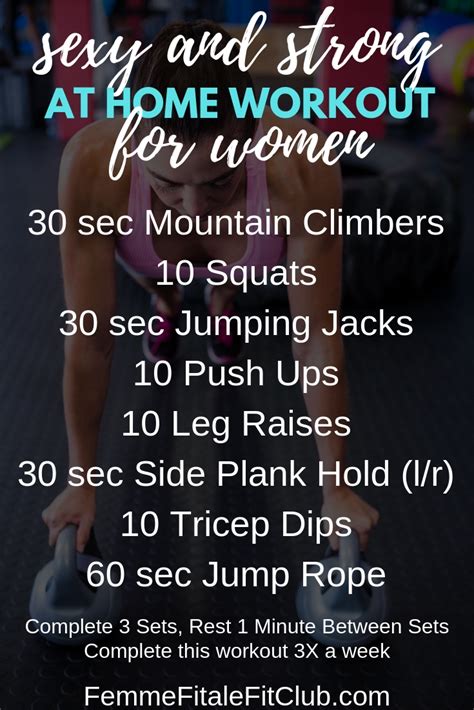 Femme Fitale Fit Club Blogstrong And Sexy The Best Full Body Workout