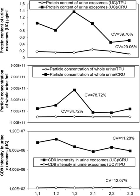 Normalization Of Ev Content To Urine Biochemical Parameters Parameters