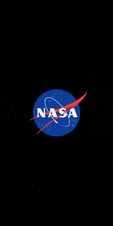 1080x2160 Nasa Logo Black Oled 5k One Plus 5T,Honor 7x,Honor view 10,Lg ...