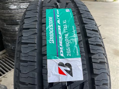 Tayar baru 265 60 18 bridgestone at001 2024 new, Announcements on Carousell