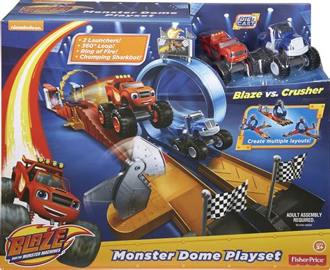 Buy Fisher Price Nickelodeon Blaze The Monster Machines Monster Dome