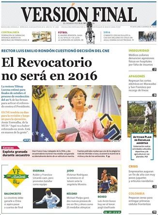 Estos Son Los Titulares De La Prensa De Hoy Mi Rcoles De Agosto