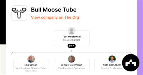 Bull Moose Tube Org Chart Teams Culture And Jobs The Org