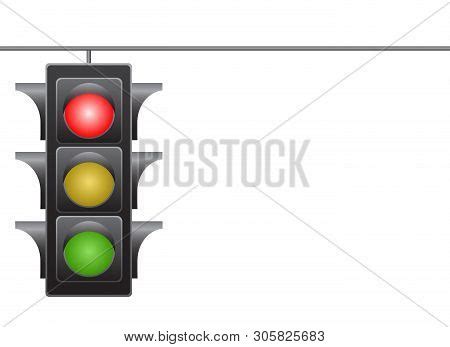 Traffic Light Vector Vector & Photo (Free Trial) | Bigstock