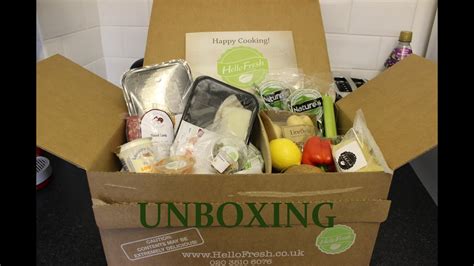 Unboxing HelloFresh SylviaInGlitter YouTube