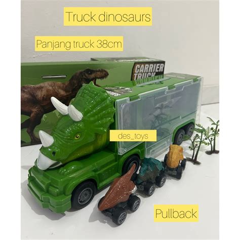 Jual New Mainan Anak Trcuk Dinosaurs Carrier Truck Truck Kontainer