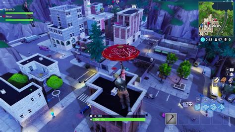 Fortnite Best Landing In Tilted Towers Youtube