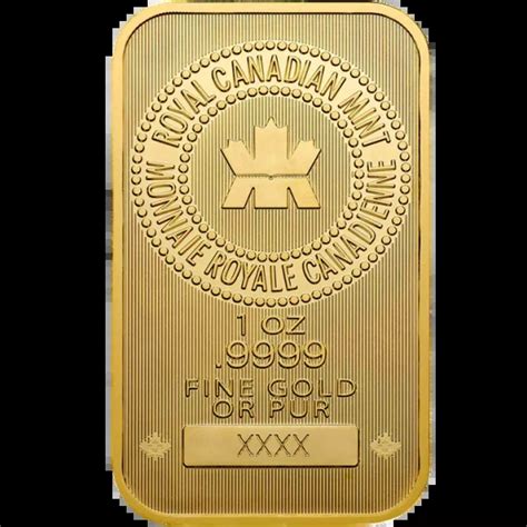 1 OZ Royal Canadian Mint Gold Bar | AA Gold Toronto