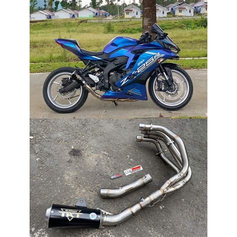 Jual Knalpot Zx R Knalpot Fullsystem Zx R Original Triton Exhaust