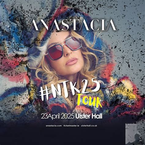 Anastacia Ulster Hall Belfast 23 April 2025 R O C K N L O A D