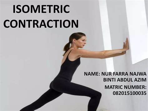 Isometric Contraction Ppt