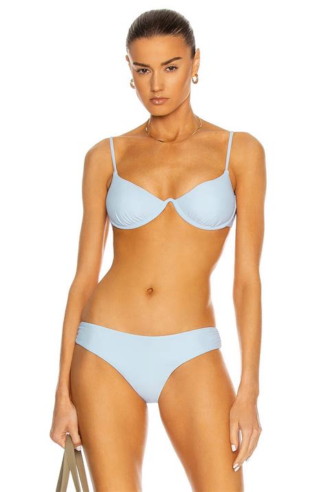 Simkhai Apen Bikini Top In Sky Fwrd