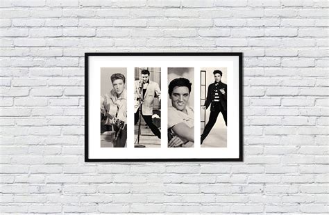 Elvis Presley Collage Poster Poster Print Gift Idea Office and Home ...