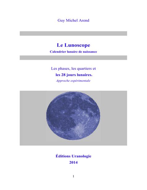 Horoscope Lunaire Astrologie Sidérale Scientifique Lunaire