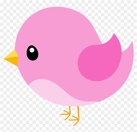 Birds Clipart Kawaii Passarinho Azul Jardim Encantado Hd Png